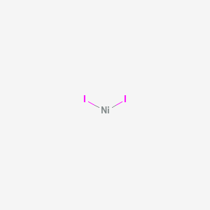 molecular formula NiI2<br>I2Ni B083969 Nickel iodide CAS No. 13462-90-3