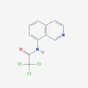 2,2,2-trichloro-N-isoquinolin-8-ylacetamide