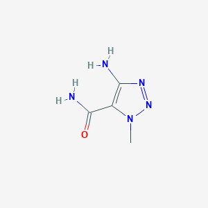 B083971 5-Amino-3-methyltriazole-4-carboxamide CAS No. 13091-60-6