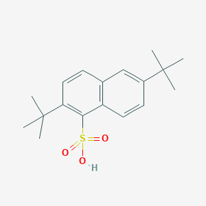 molecular formula C18H24O3S B083973 Dibunate CAS No. 14992-58-6