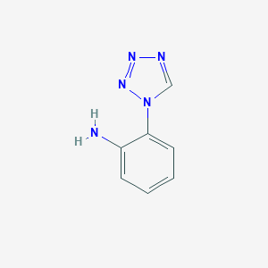 molecular formula C7H7N5 B083974 2-(1H-四唑-1-基)苯胺 CAS No. 14210-51-6