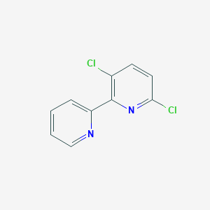 molecular formula C10H6Cl2N2 B8397582 3,6-Dichloro-2,2'-bipyridine 