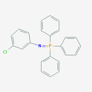 molecular formula C24H19ClNP B083977 Benzenamine, 3-chloro-N-(triphenylphosphoranylidene)- CAS No. 14796-87-3