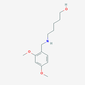 5-(2,4-Dimethoxybenzylamino)pentan-1-ol