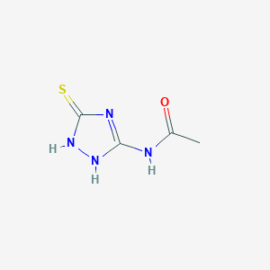 5-Acetamido-3-mercapto-1,2,4-triazole