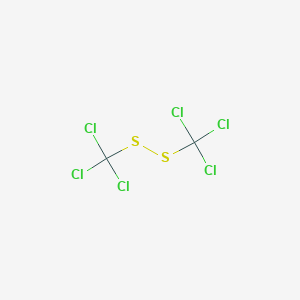 molecular formula C2Cl6S2 B083979 Bis(trichloromethyl) disulfide CAS No. 15110-08-4