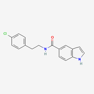 N-(4chlorophenethyl)-1H-indole-5carboxamide