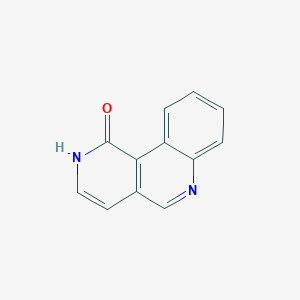 molecular formula C12H8N2O B8397928 Benzo[c]-2,6-napthyridinone 