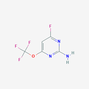 2-Amino-4-fluoro-6-trifluoromethoxypyrimidine