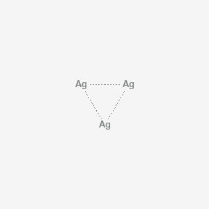 molecular formula Ag3 B083981 Silver trimer CAS No. 12595-26-5