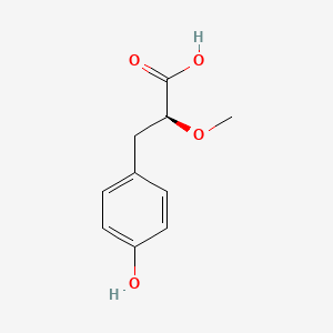 molecular formula C10H12O4 B8398171 (S)-2-methoxy-3-(4-hydroxyphenyl)propionic acid 