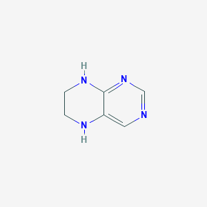 molecular formula C6H8N4 B083983 5,6,7,8-Tetrahydropteridine CAS No. 10593-78-9
