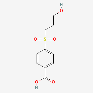 4-(3-Hydroxypropylsulfonyl)benzoic acid