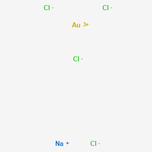 molecular formula AuCl4Na B8398533 Aurum muriaticum natronatum 