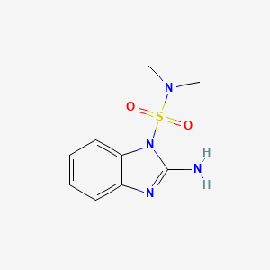 1-Dimethylaminosulfonyl-2-amino-benzimidazole