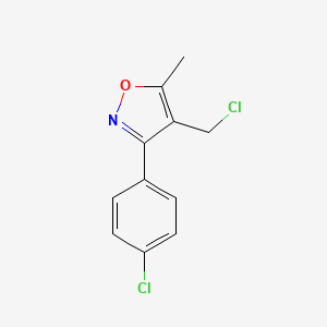 4-Chloromethyl-3-(4-chlorophenyl)-5-methylisoxazole