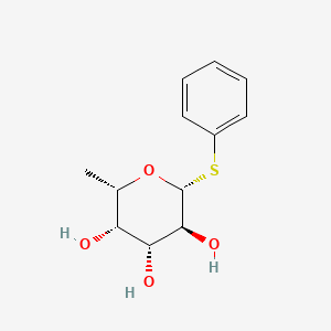 molecular formula C12H16O4S B8398634 Phenyl 1-thio-beta-l-fucopyranoside 