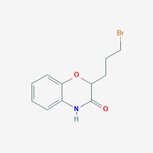 2-(3-bromopropyl)-2H-1,4-benzoxazine-3(4H)-one