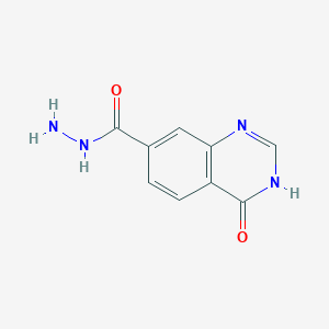 4-Hydroxy quinazoline-7-hydrazide