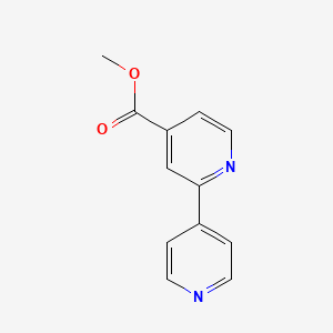 [2,4']Bipyridinyl-4-carboxylic acid methyl ester