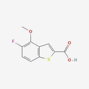 4-Methoxy-5-fluoro-1-benzothiophene-2-carboxylic acid