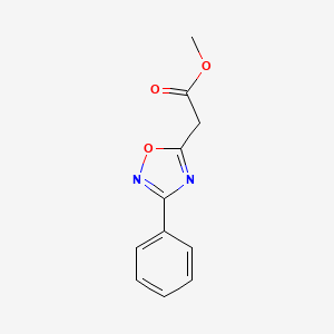 3-Phenyl-1,2,4-oxadiazole-5-acetic acid methyl ester