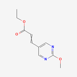 Ethyl 3-(2-methoxypyrimidin-5-yl)acrylate