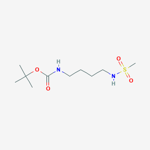 Tert-butyl[4-(methanesulfonylamino)butyl]carbamate