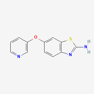 6-(Pyridin-3-yloxy)-benzothiazol-2-ylamine