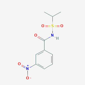3-Nitro-N-(2-propylsulfonyl)phenylcarboxamide