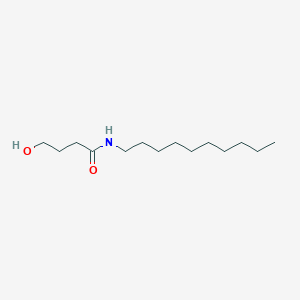 molecular formula C14H29NO2 B8399295 N-Decyl-4-hydroxybutyramide 