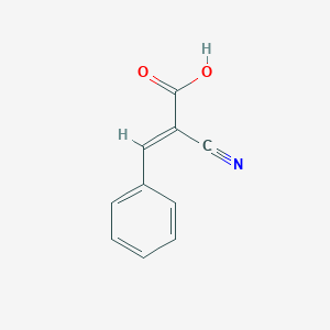 molecular formula C10H7NO2 B083995 alpha-Cyanocinnamic acid CAS No. 14378-06-4
