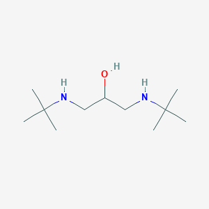 molecular formula C11H26N2O B083996 1,3-Bis(tert-butylamino)propan-2-ol CAS No. 15046-09-0