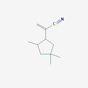 2-(2,4,4-Trimethylcyclopentyl)-acrylonitrile