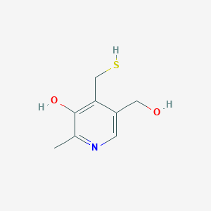 molecular formula C8H11NO2S B083997 Pyridoxine-4-thiol CAS No. 13983-23-8