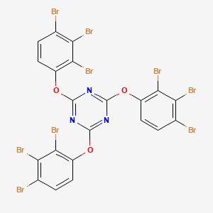 2,4,6-Tris(2,3,4-tribromophenoxy)-1,3,5-triazine