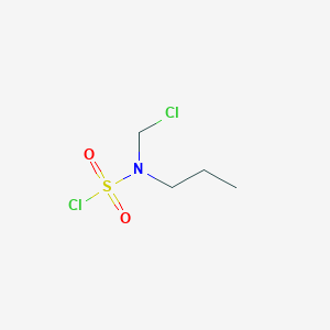 N-chloromethyl-N-propylsulfamic acid chloride