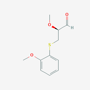 2-(S)-Methoxy-3-(2-methoxyphenylthio)-propionaldehyde