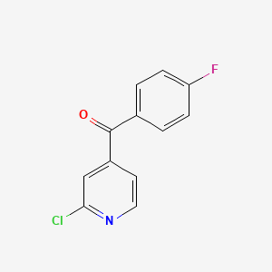 2-Chloro-4-(4-fluorobenzoyl)-pyridine