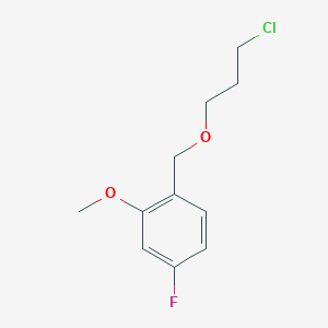 1-(3-Chloro-propoxymethyl)-4-fluoro-2-methoxy-benzene