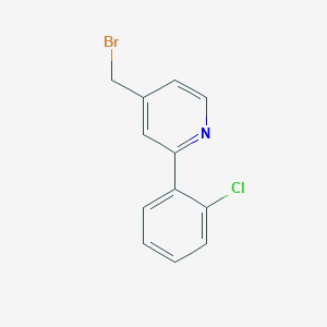 4-(Bromomethyl)-2-(2-chlorophenyl)pyridine