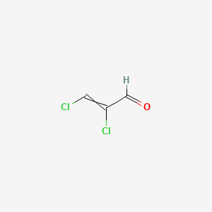 molecular formula C3H2Cl2O B8399972 2,3-Dichloroacrolein CAS No. 26910-68-9