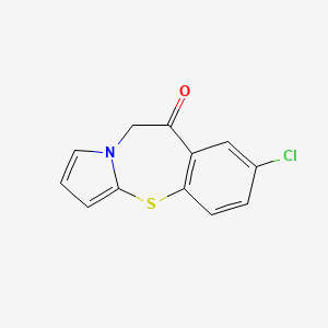 7-Chloro-9,10-dihydropyrrolo[2,1-b][1,3]benzothiazepin-9-one