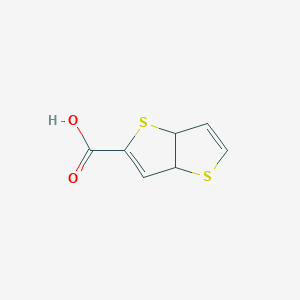 molecular formula C7H6O2S2 B8400058 3a,6a-Dihydrothieno[3,2-b]thiophene-2-carboxylic acid CAS No. 1187989-93-0