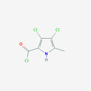 3,4-Dichloro-5-methyl-1H-pyrrole-2-carbonyl chloride