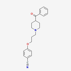 4-(3-(4-Benzoylpiperidin-1-yl)propoxy)benzonitrile