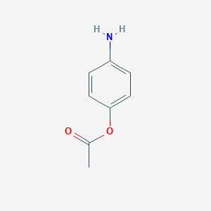 molecular formula C8H9NO2 B084002 4-Aminophenyl acetate CAS No. 13871-68-6