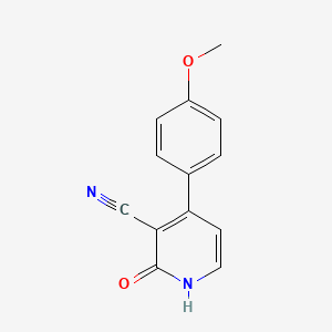 4-(4-Methoxyphenyl)-2-oxo-1,2-dihydropyridine-3-carbonitrile