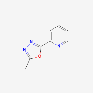 2-Pyridin-2-yl-5-methyl-1,3,4-oxadiazole