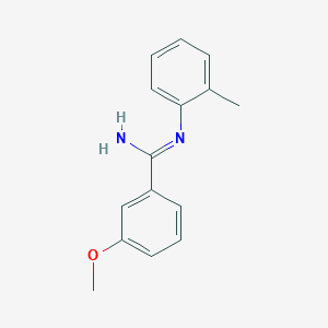 3-methoxy-N-(o-tolyl)benzimidamide